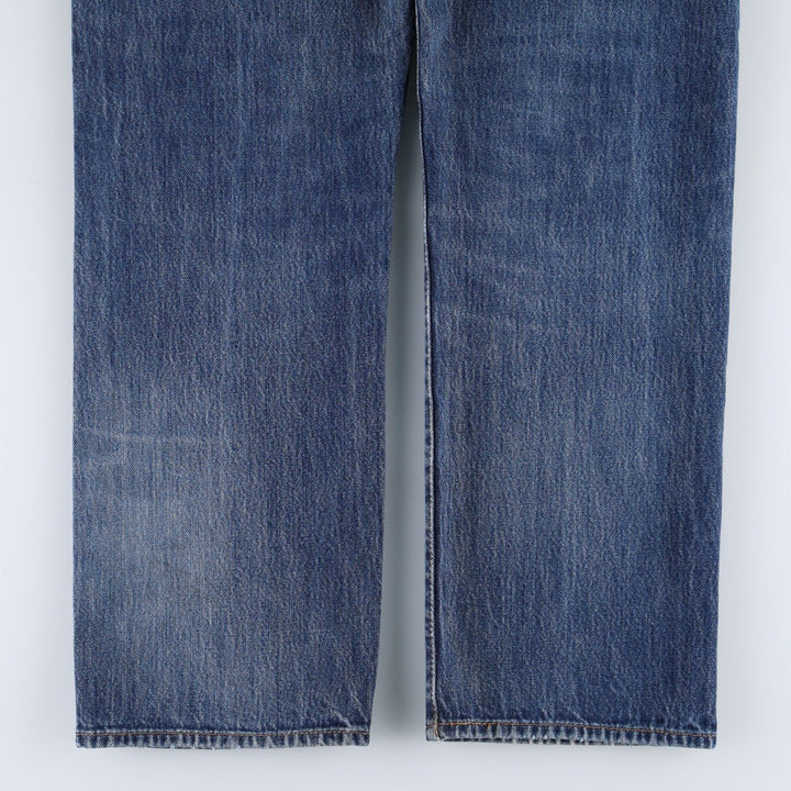Levi's 505-0115 Straight Denim Pants, Men's W35 (approx.) cotton blue type Vintage Second Hand