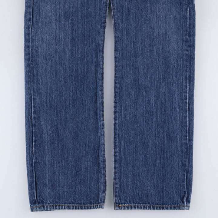 1980'S Levi's 501 Straight Denim Pants, Men's Size W33 (approx.) unclear blue type Vintage Second Hand