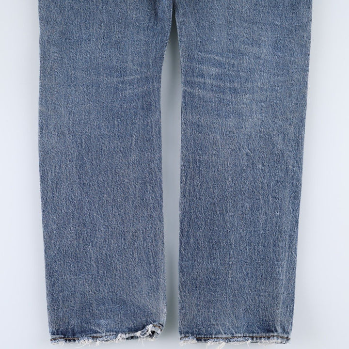 Levi's 501-2483 Straight Denim Pants, Men's Size W34 (approx.), Vintage cotton blue type Vintage Second Hand