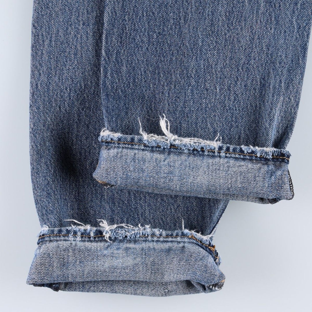 Levi's 501-2483 Straight Denim Pants, Men's Size W34 (approx.), Vintage cotton blue type Vintage Second Hand