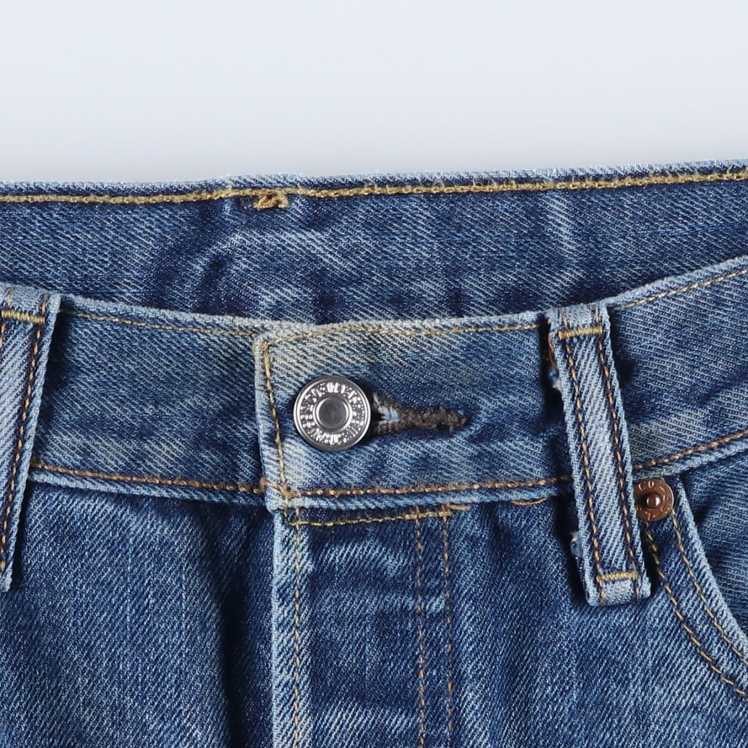 Levi's 501-0194 Straight Denim Pants, Men's W32 (approx.), Vintage cotton blue type Vintage Second Hand