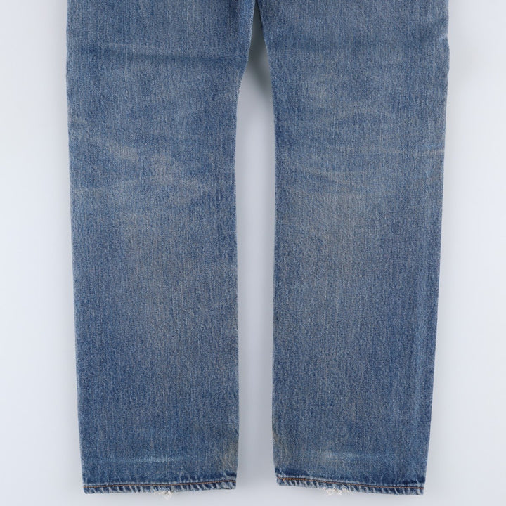 Levi's 501-0194 Straight Denim Pants, Men's W32 (approx.), Vintage cotton blue type Vintage Second Hand