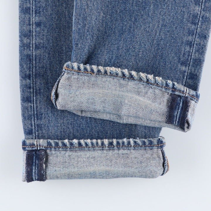 Levi's 501-0194 Straight Denim Pants, Men's W32 (approx.), Vintage cotton blue type Vintage Second Hand