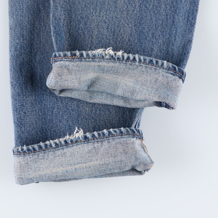 Levi's 501-0194 Straight Denim Pants, Men's W32 (approx.), Vintage cotton blue type Vintage Second Hand