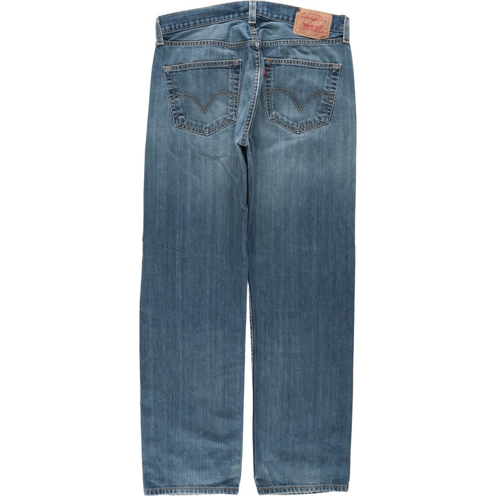 Levi's 501 Straight Leg Button-Fly Denim Pants for Men, W34 equivalent unclear blue type Vintage Second Hand