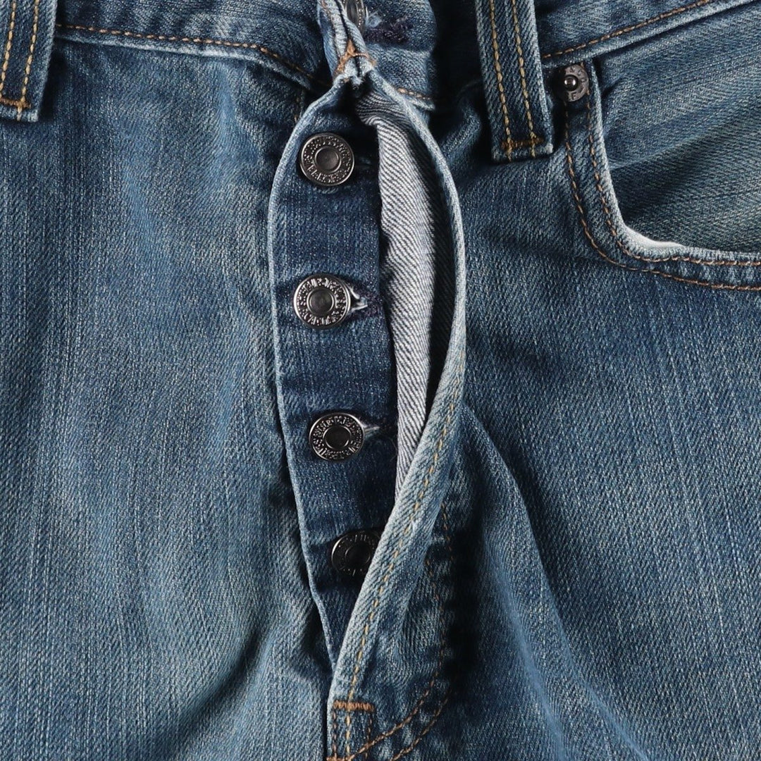 Levi's 501 Straight Leg Button-Fly Denim Pants for Men, W34 equivalent unclear blue type Vintage Second Hand