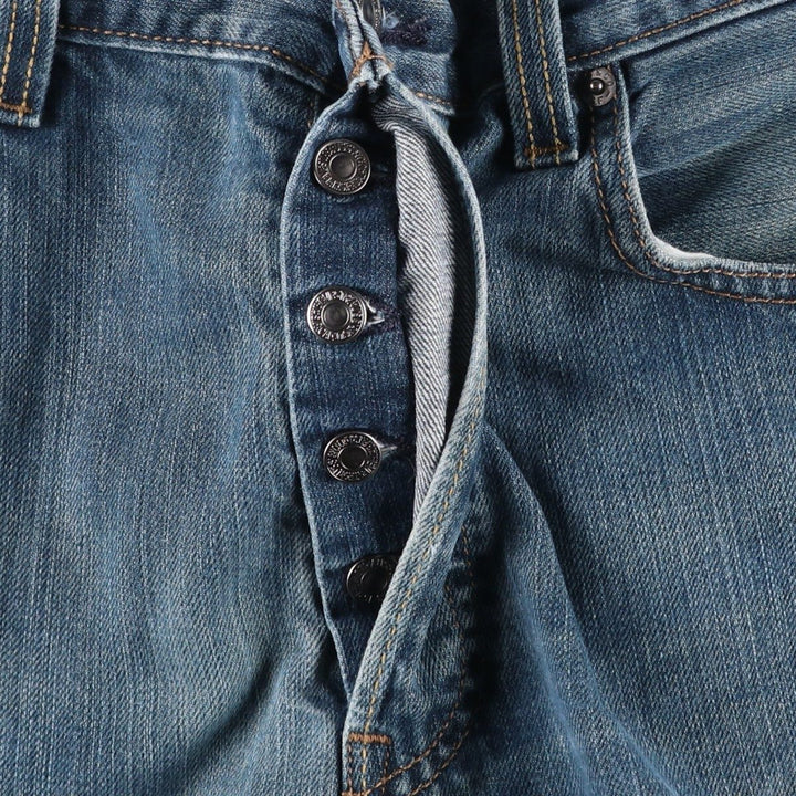 Levi's 501 Straight Leg Button-Fly Denim Pants for Men, W34 equivalent unclear blue type Vintage Second Hand