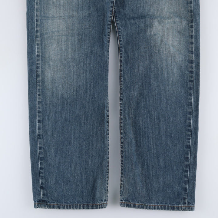Levi's 501 Straight Leg Button-Fly Denim Pants for Men, W34 equivalent unclear blue type Vintage Second Hand