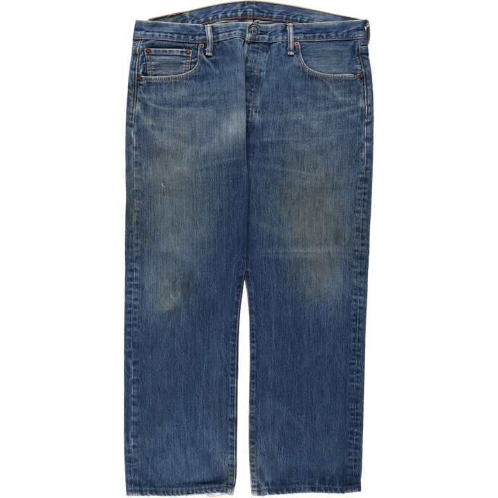 Levi's 501-0115 Straight Denim Pants, Men's W37 (approx.), Vintage cotton blue type Vintage Second Hand