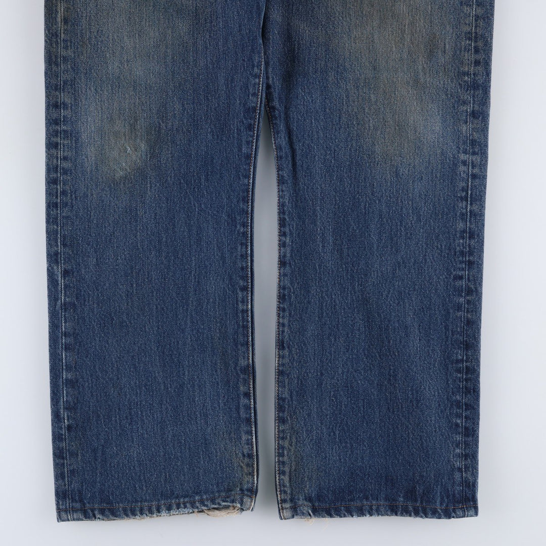 Levi's 501-0115 Straight Denim Pants, Men's W37 (approx.), Vintage cotton blue type Vintage Second Hand