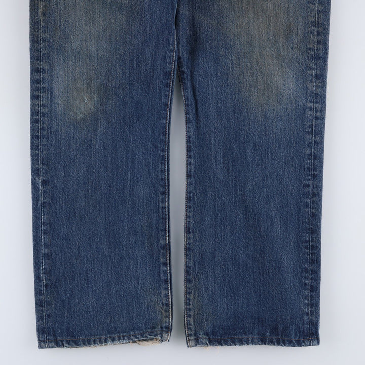 Levi's 501-0115 Straight Denim Pants, Men's W37 (approx.), Vintage cotton blue type Vintage Second Hand