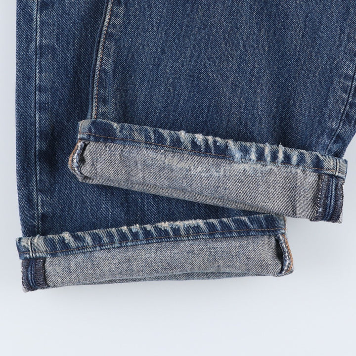 Levi's 501-0115 Straight Denim Pants, Men's W37 (approx.), Vintage cotton blue type Vintage Second Hand