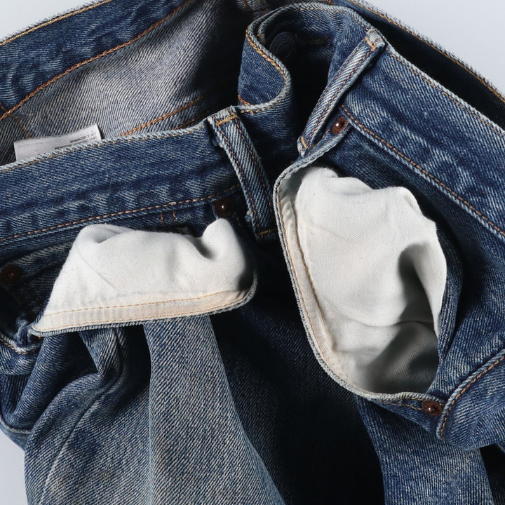 Levi's 501-0115 Straight Denim Pants, Men's W37 (approx.), Vintage cotton blue type Vintage Second Hand
