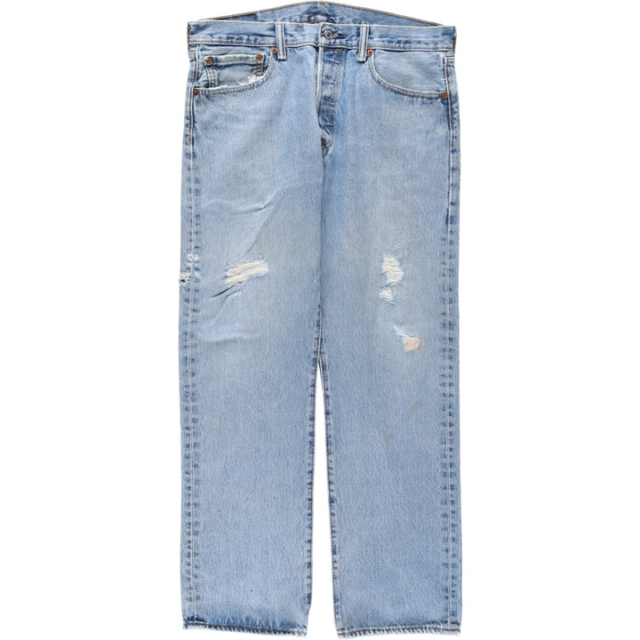 Levi's 501-0193 Straight Denim Pants, Men's W33 (approx.) cotton blue type Vintage Second Hand