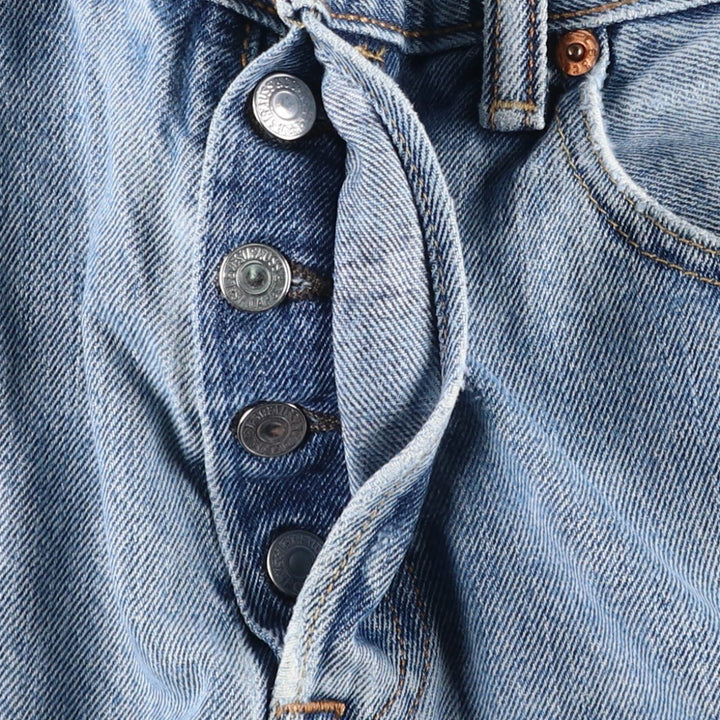 Levi's 501-0193 Straight Denim Pants, Men's W33 (approx.) cotton blue type Vintage Second Hand