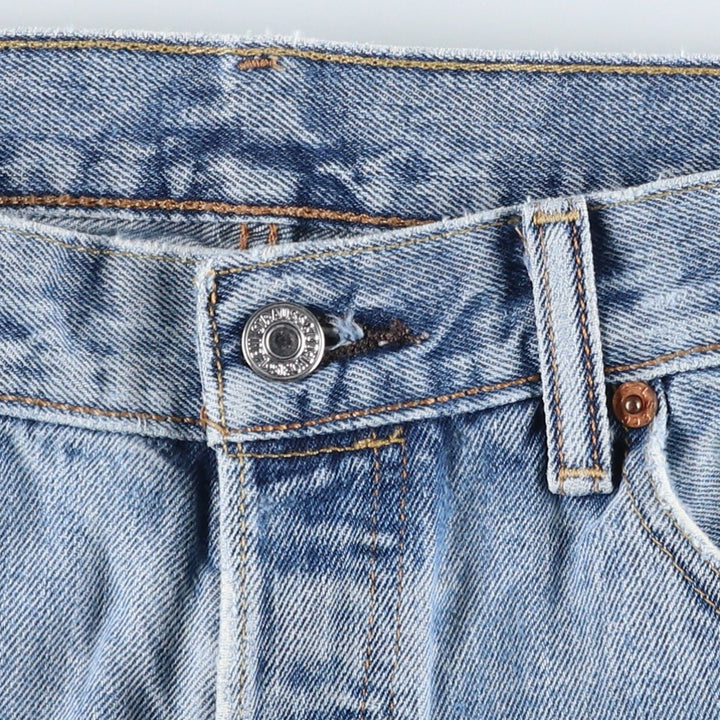 Levi's 501-0193 Straight Denim Pants, Men's W33 (approx.) cotton blue type Vintage Second Hand
