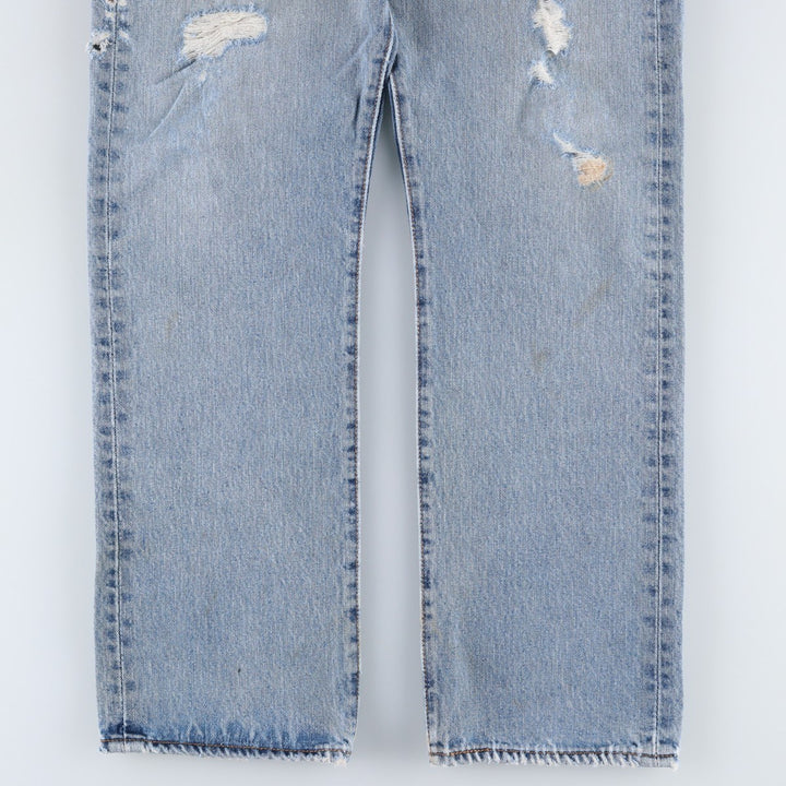 Levi's 501-0193 Straight Denim Pants, Men's W33 (approx.) cotton blue type Vintage Second Hand