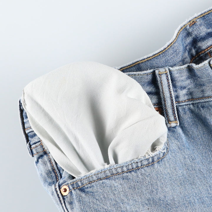 Levi's 501-0193 Straight Denim Pants, Men's W33 (approx.) cotton blue type Vintage Second Hand