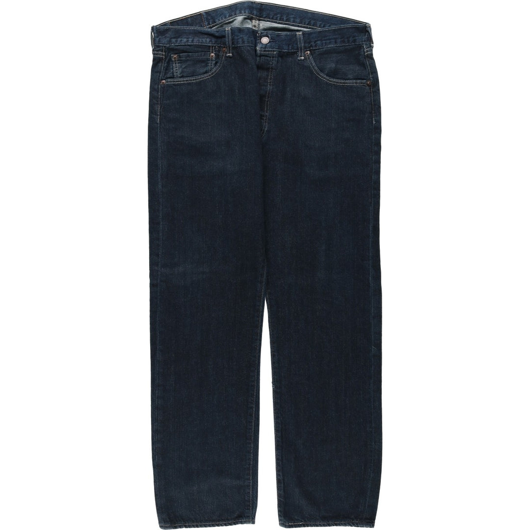 Levi's 501-0536 Straight Denim Pants, Men's W37 (approx.) cotton Navy blue Vintage Second Hand