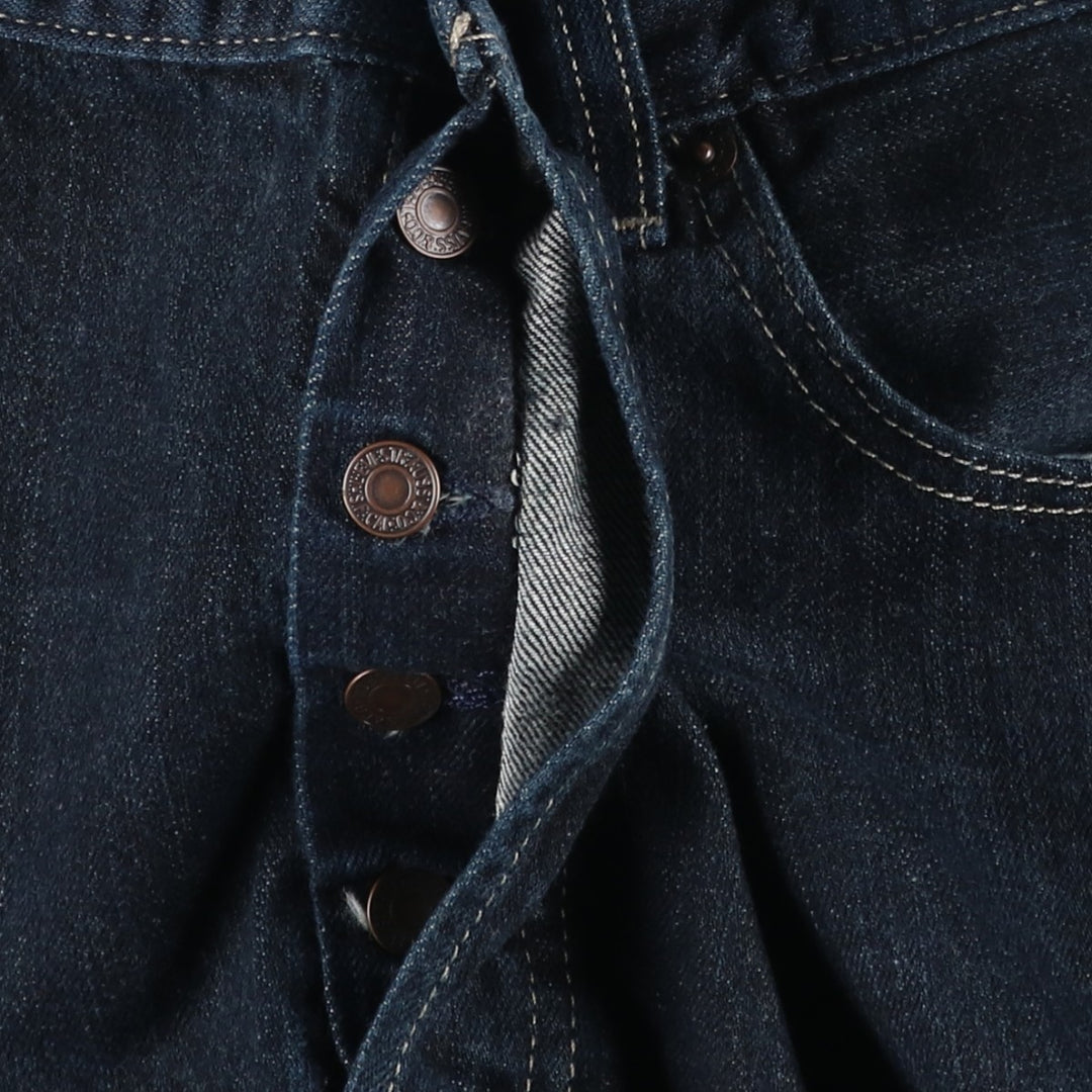 Levi's 501-0536 Straight Denim Pants, Men's W37 (approx.) cotton Navy blue Vintage Second Hand
