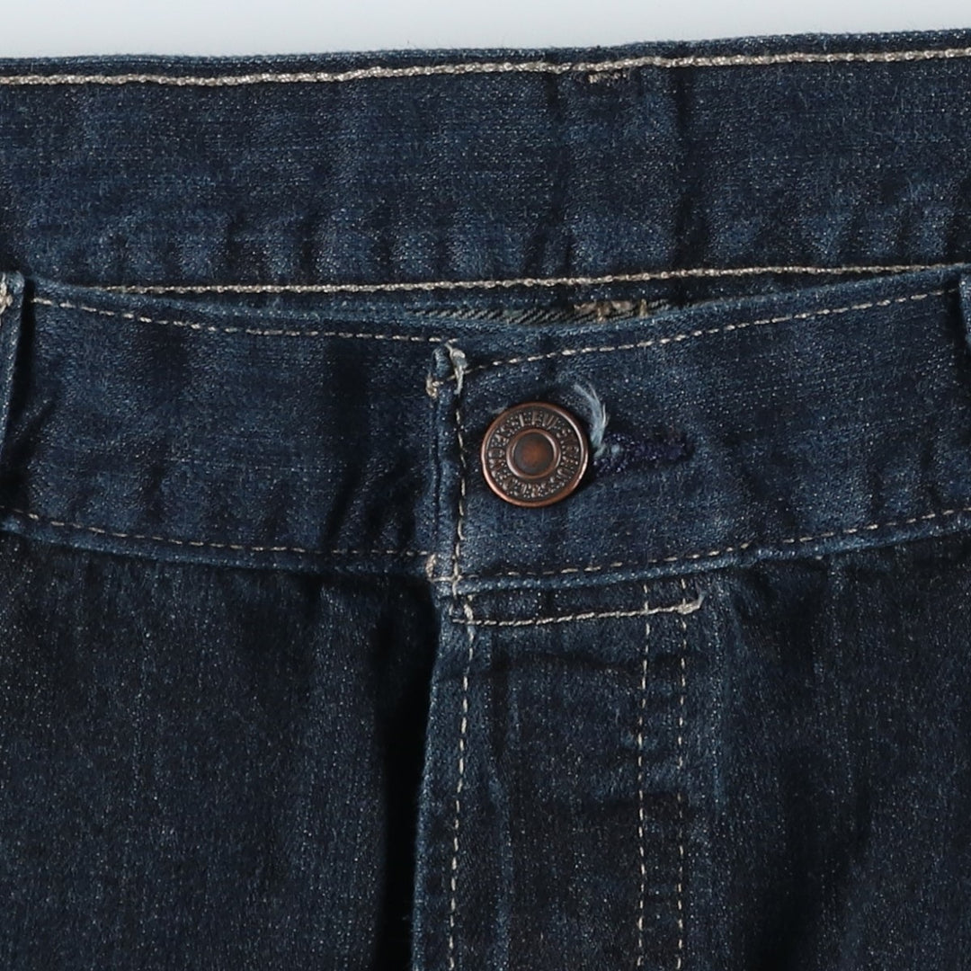 Levi's 501-0536 Straight Denim Pants, Men's W37 (approx.) cotton Navy blue Vintage Second Hand