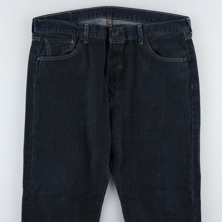 Levi's 501-0536 Straight Denim Pants, Men's W37 (approx.) cotton Navy blue Vintage Second Hand