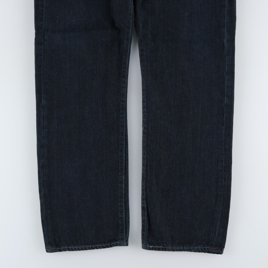 Levi's 501-0536 Straight Denim Pants, Men's W37 (approx.) cotton Navy blue Vintage Second Hand