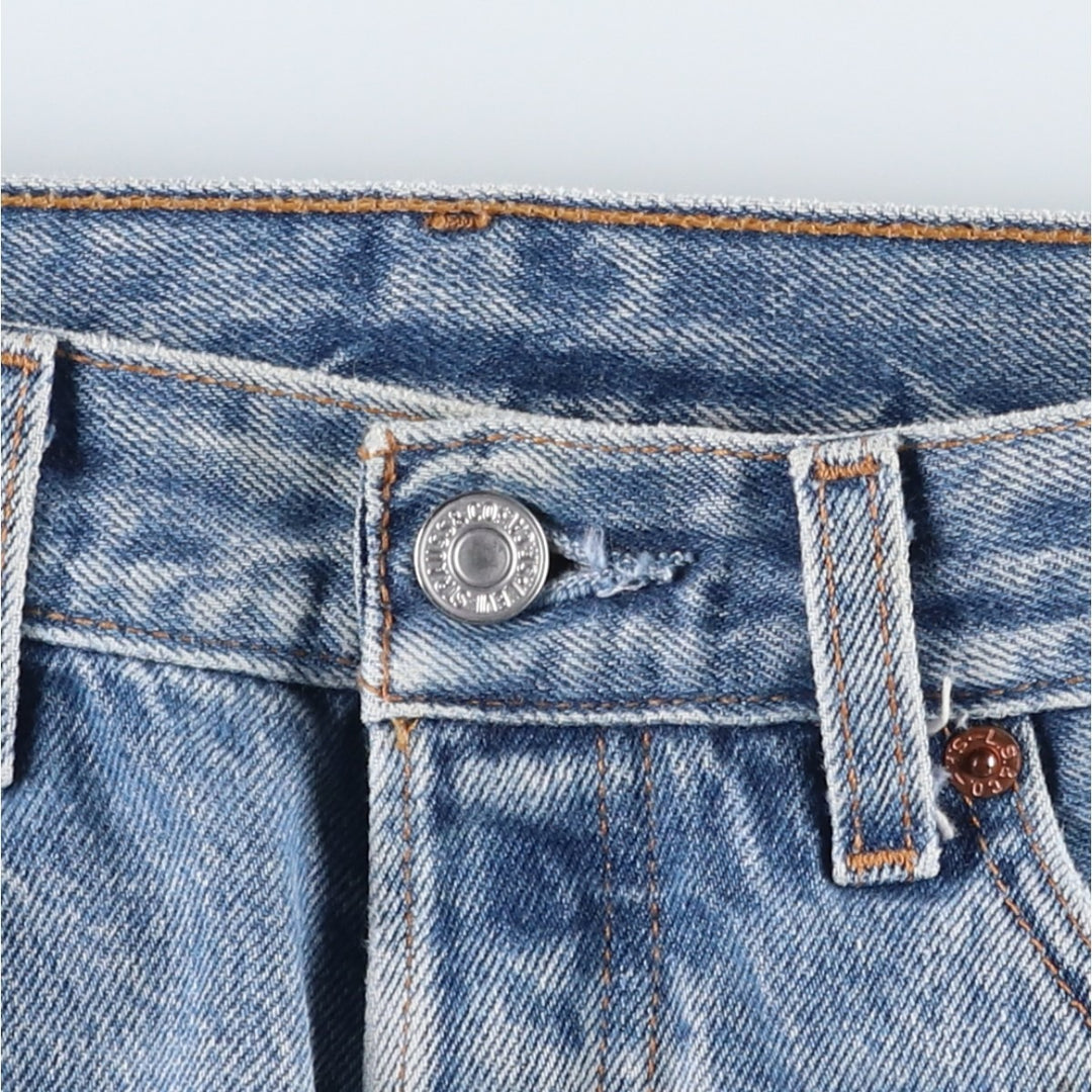 1980'S Levi's 501XX Straight Denim Pants, Men's Size W30 (approx.) cotton blue type Vintage Second Hand