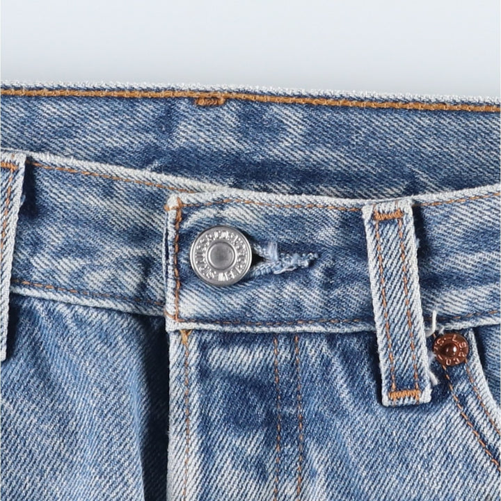 1980'S Levi's 501XX Straight Denim Pants, Men's Size W30 (approx.) cotton blue type Vintage Second Hand