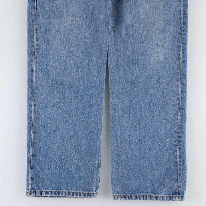 Levi's 501 straight denim pants for men, size W33 cotton blue type Vintage Second Hand