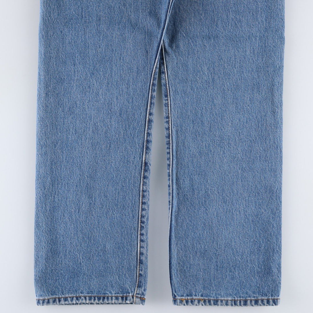 Levi's 501 straight denim pants for men, size W33 cotton blue type Vintage Second Hand