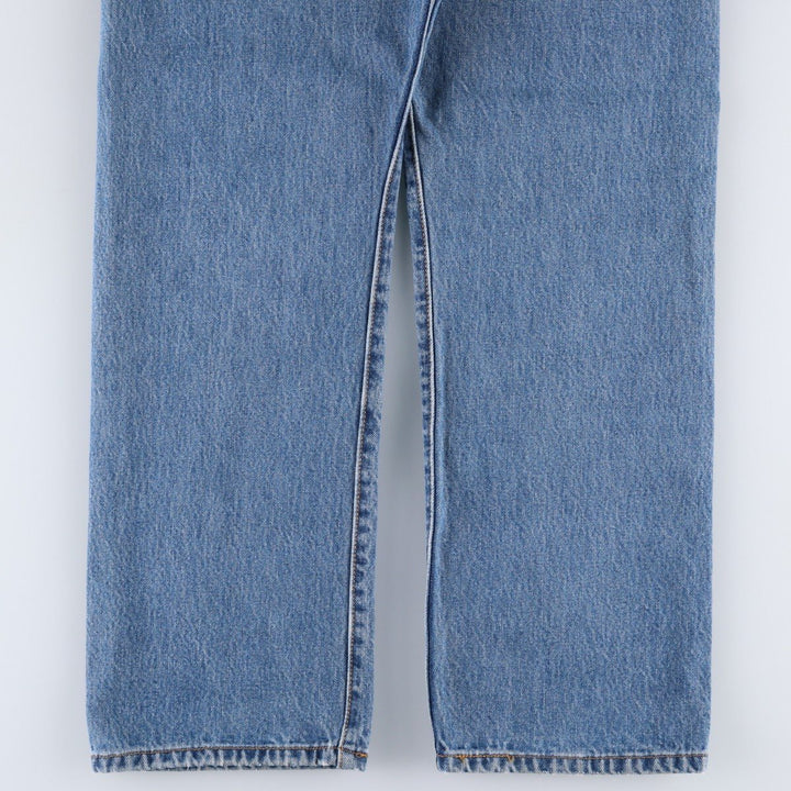 Levi's 501 straight denim pants for men, size W33 cotton blue type Vintage Second Hand