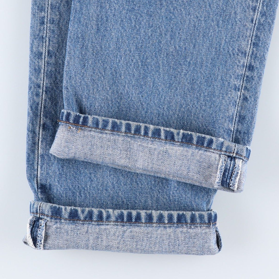 Levi's 501 straight denim pants for men, size W33 cotton blue type Vintage Second Hand