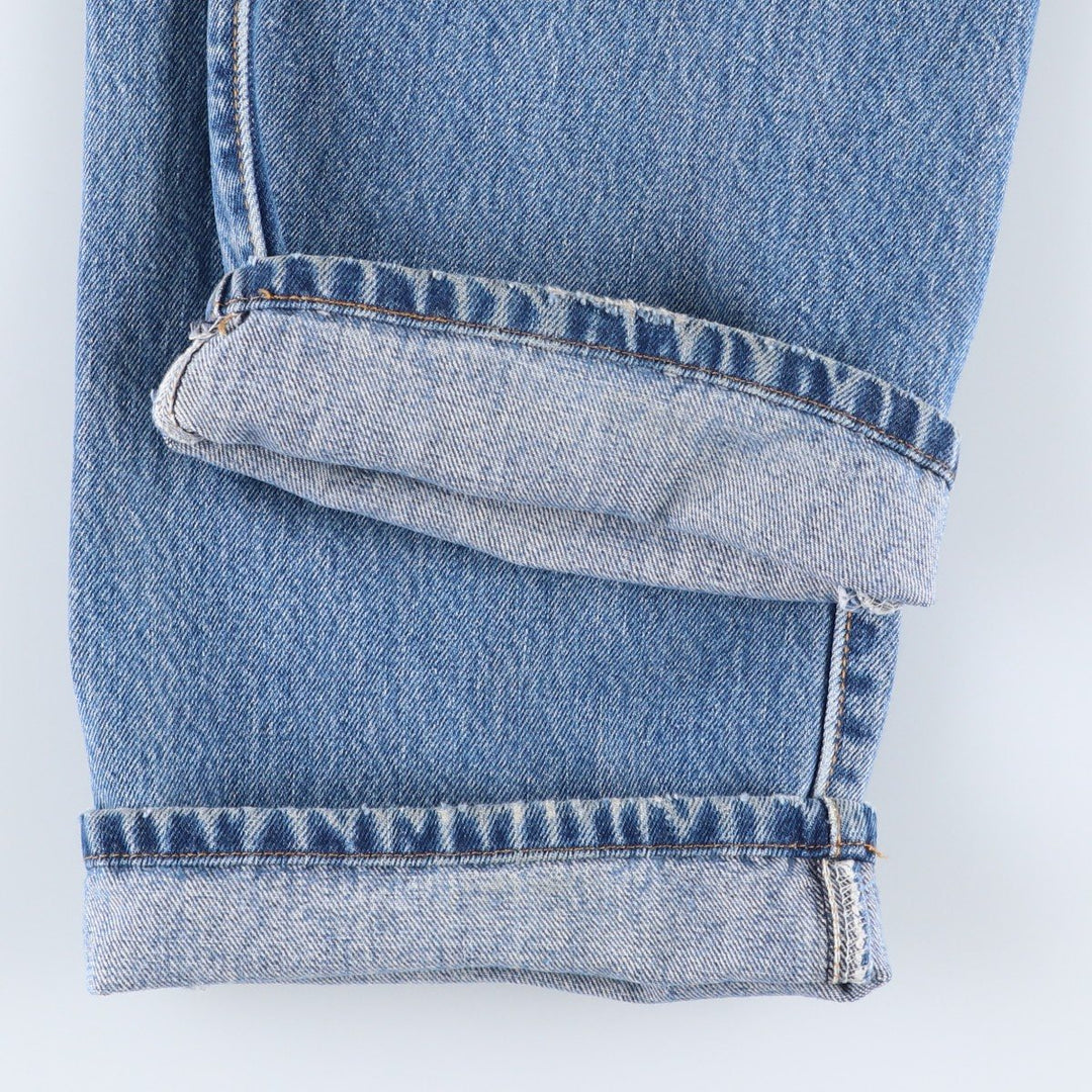 Levi's 501 straight denim pants for men, size W33 cotton blue type Vintage Second Hand