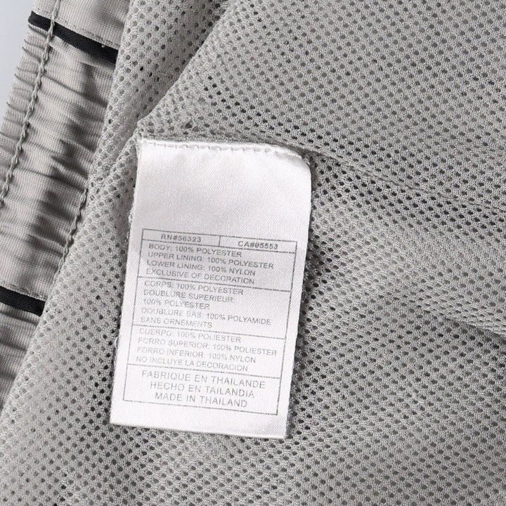Nike warm-up pants, nylon pants, crinkle pants, men's size XL polyester gray type Vintage Second Hand