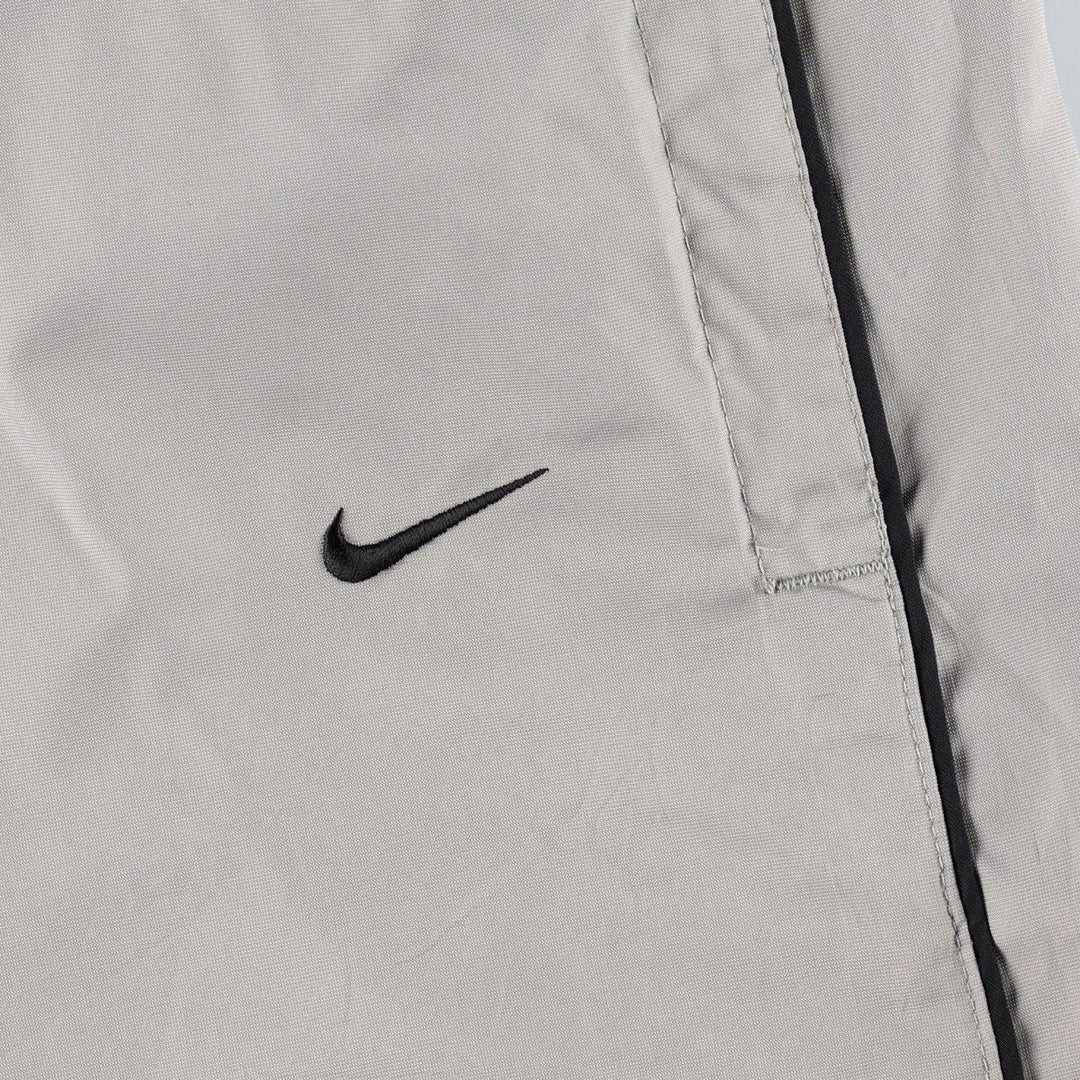 Nike warm-up pants, nylon pants, crinkle pants, men's size XL polyester gray type Vintage Second Hand