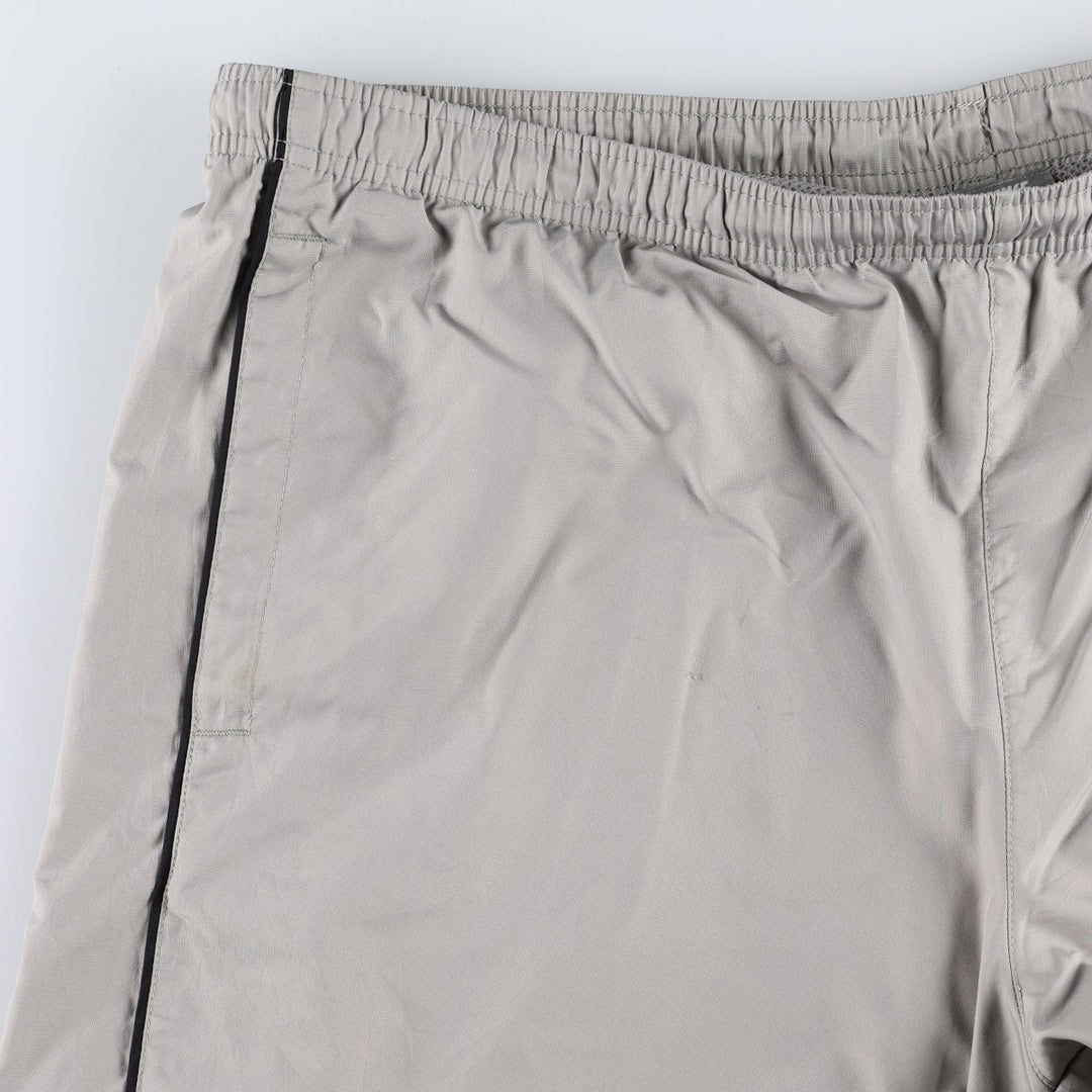 Nike warm-up pants, nylon pants, crinkle pants, men's size XL polyester gray type Vintage Second Hand