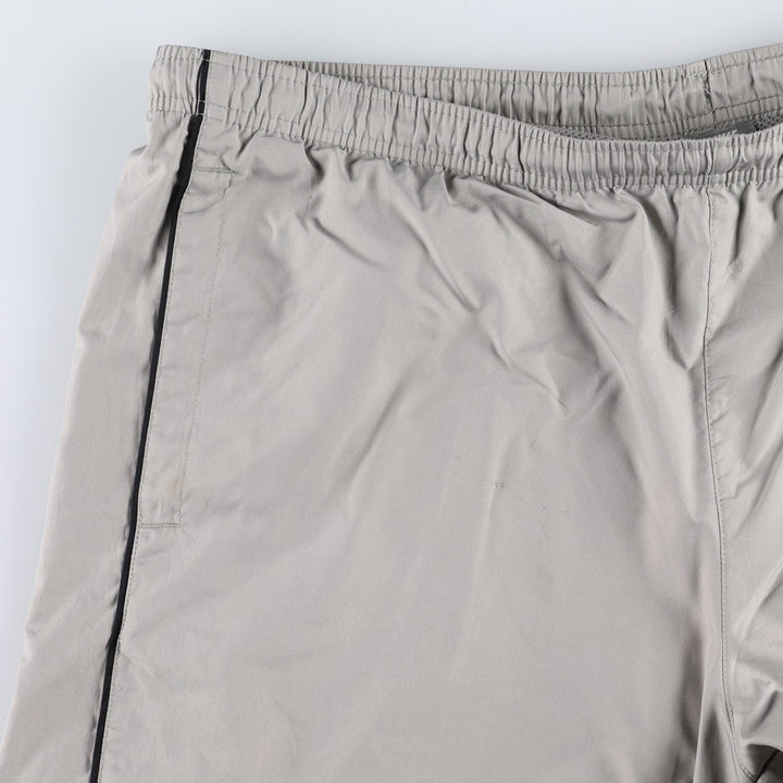 Nike warm-up pants, nylon pants, crinkle pants, men's size XL polyester gray type Vintage Second Hand