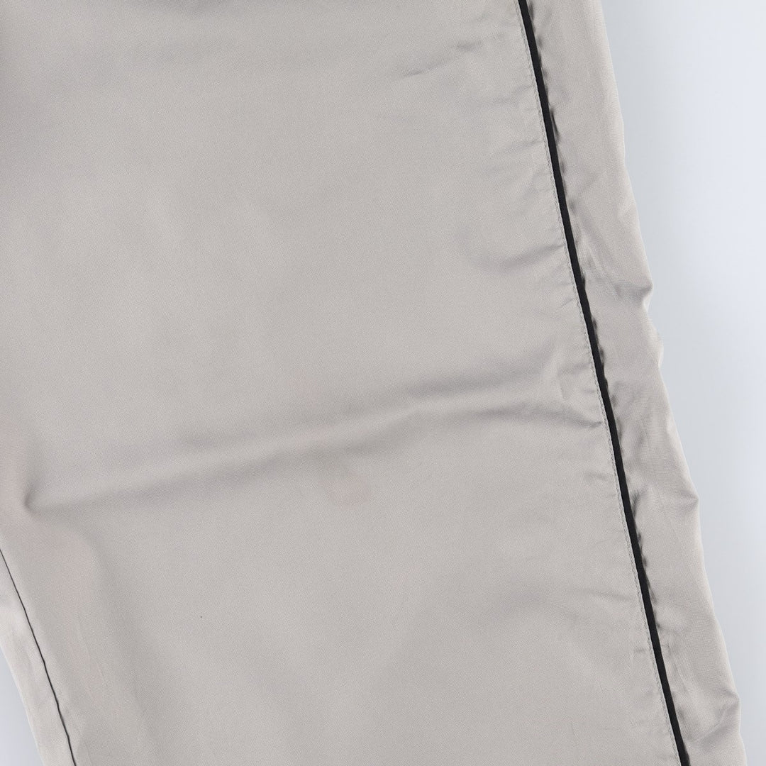 Nike warm-up pants, nylon pants, crinkle pants, men's size XL polyester gray type Vintage Second Hand