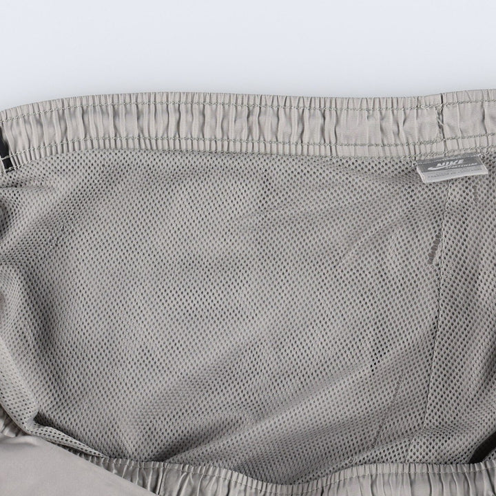 Nike warm-up pants, nylon pants, crinkle pants, men's size XL polyester gray type Vintage Second Hand