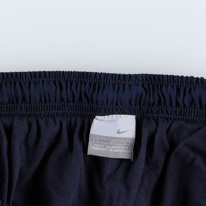 Nike NIKE Warm-up pants, nylon pants, rustling pants, men's size L polyester navy blue type Vintage Second Hand