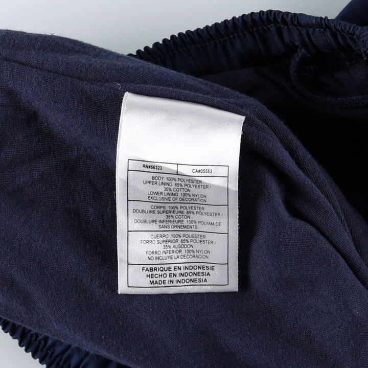 Nike NIKE Warm-up pants, nylon pants, rustling pants, men's size L polyester navy blue type Vintage Second Hand