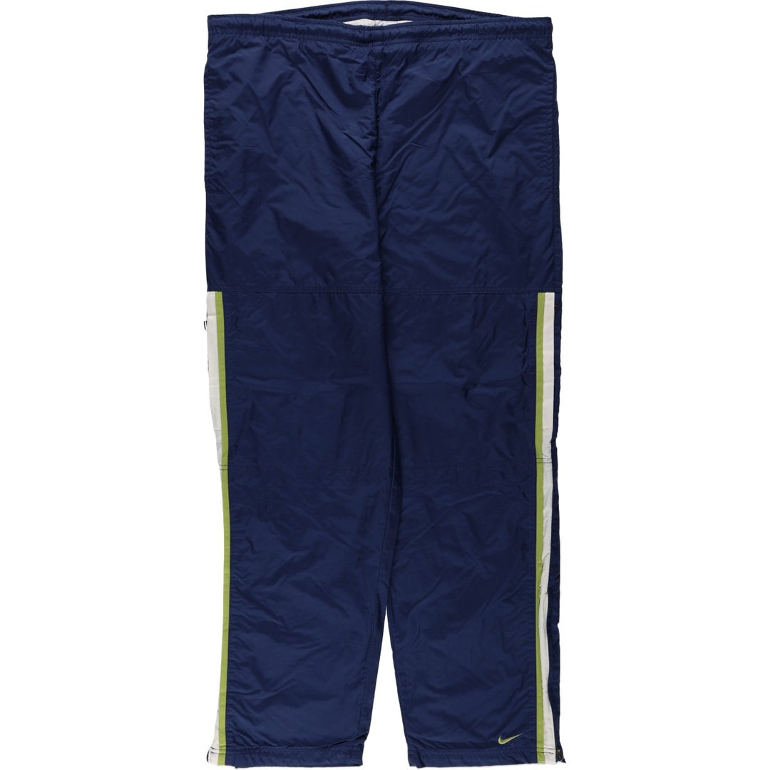 Nike Nylon Pants, Shaka Shaka Pants, Men's Size Medium Nylon navy blue type Vintage Second Hand