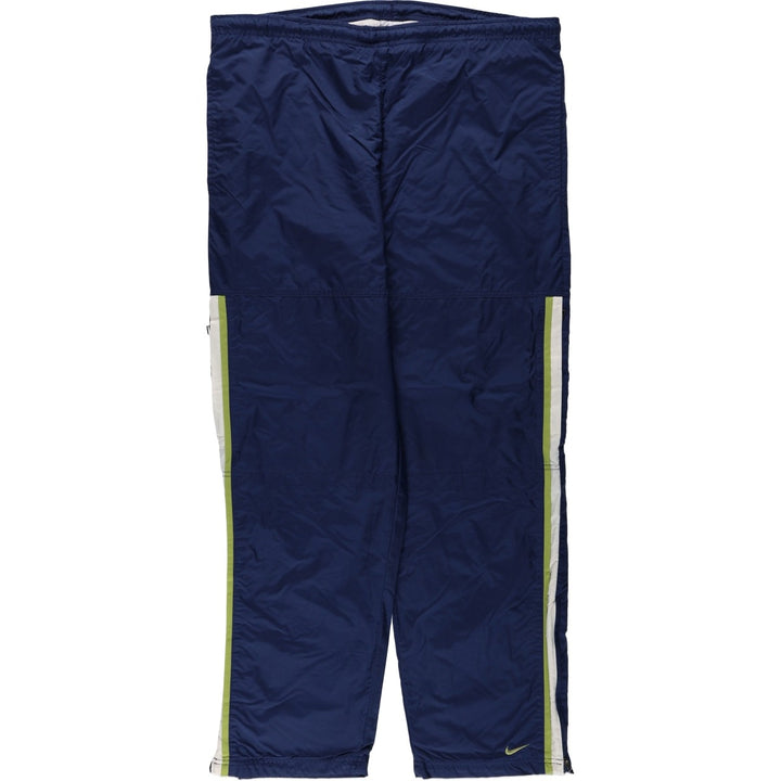Nike Nylon Pants, Shaka Shaka Pants, Men's Size Medium Nylon navy blue type Vintage Second Hand