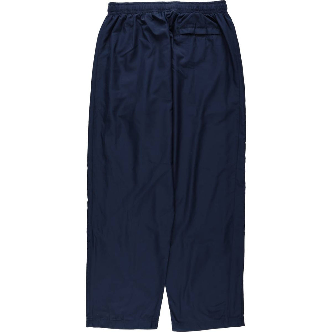 Nike Warm-up Pants, Nylon Pants, Windbreaker Pants, Men's Size XXL (approx.) polyester navy blue type Vintage Second Hand