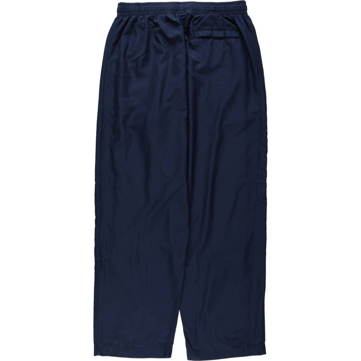 Nike Warm-up Pants, Nylon Pants, Windbreaker Pants, Men's Size XXL (approx.) polyester navy blue type Vintage Second Hand