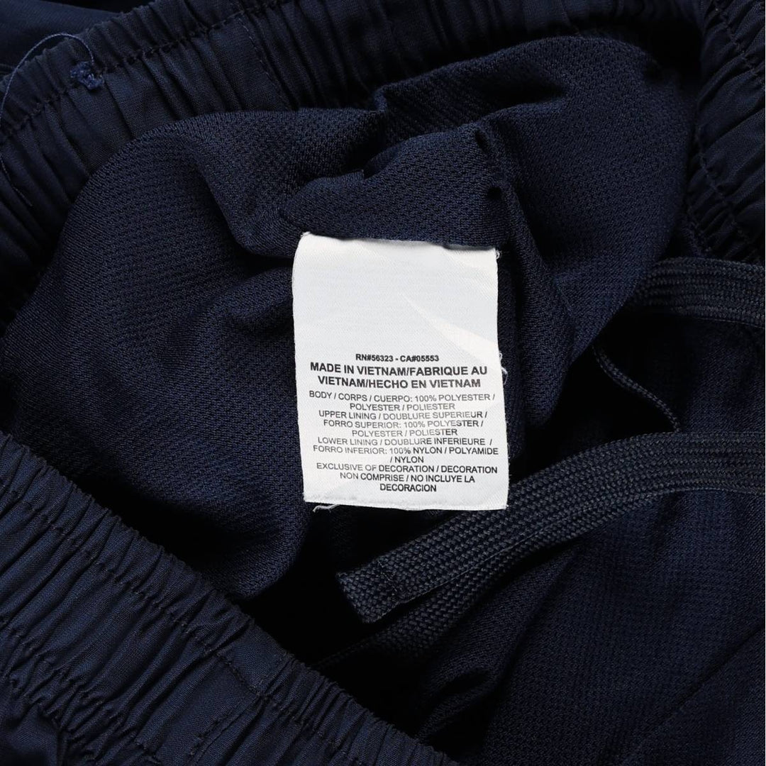 Nike Warm-up Pants, Nylon Pants, Windbreaker Pants, Men's Size XXL (approx.) polyester navy blue type Vintage Second Hand