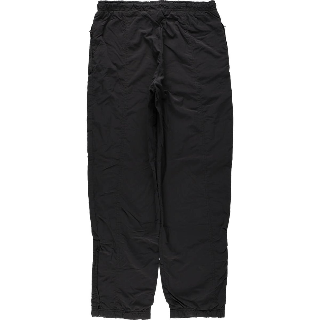 Nike warm-up pants, nylon pants, crinkle pants, men's size S polyester black type Vintage Second Hand