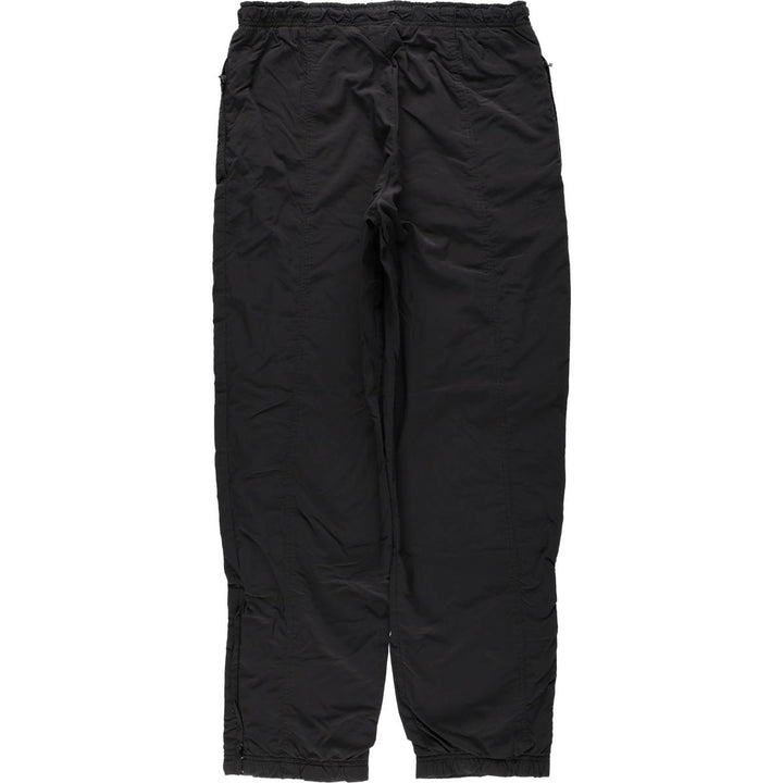 Nike warm-up pants, nylon pants, crinkle pants, men's size S polyester black type Vintage Second Hand