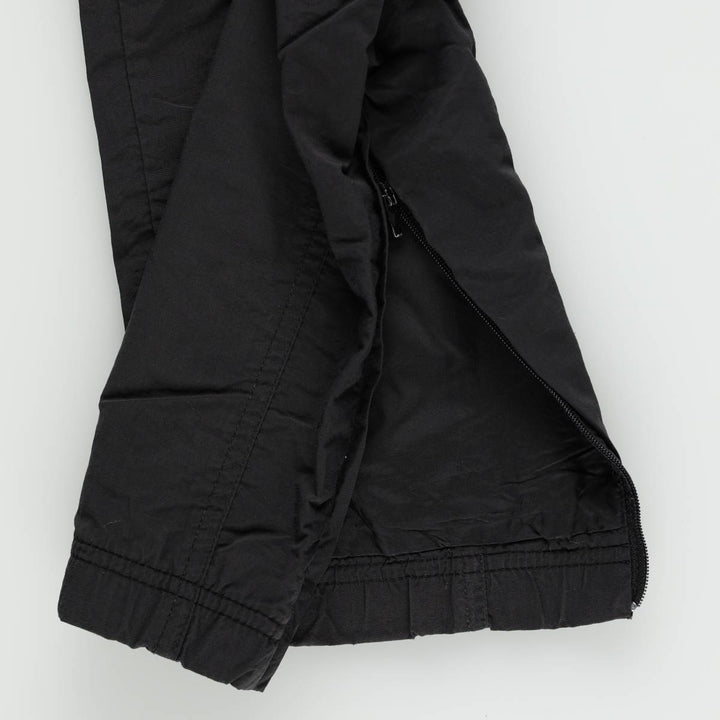 Nike warm-up pants, nylon pants, crinkle pants, men's size S polyester black type Vintage Second Hand